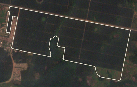 Satellite photo of farm EDO-PML-0002 taken 22 Jan 2022