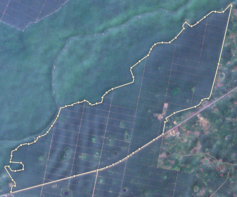 Satellite photo of farm EDO-PML-0004 taken 22 Jan 2022